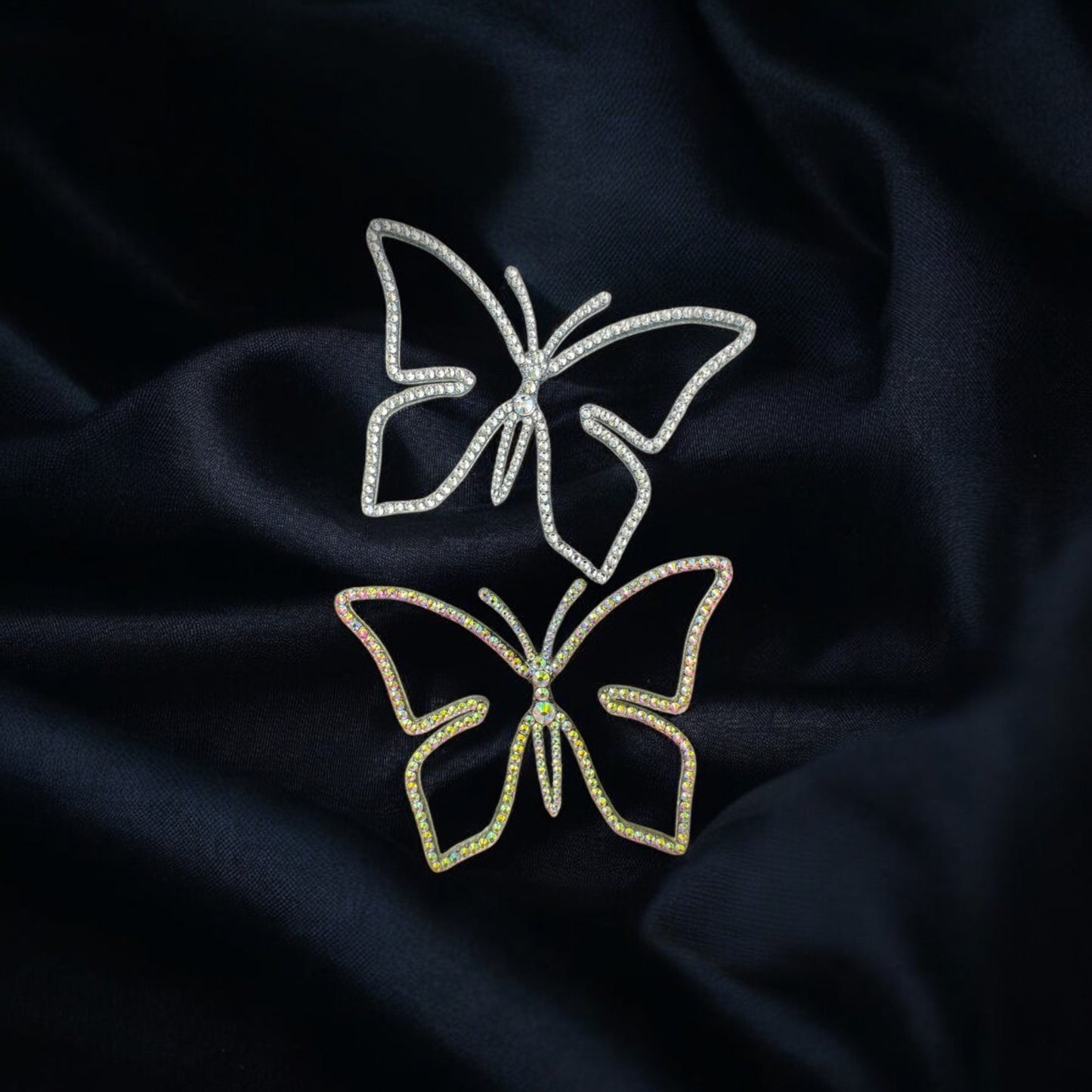 Butterflies interior decor rhinestone magnets