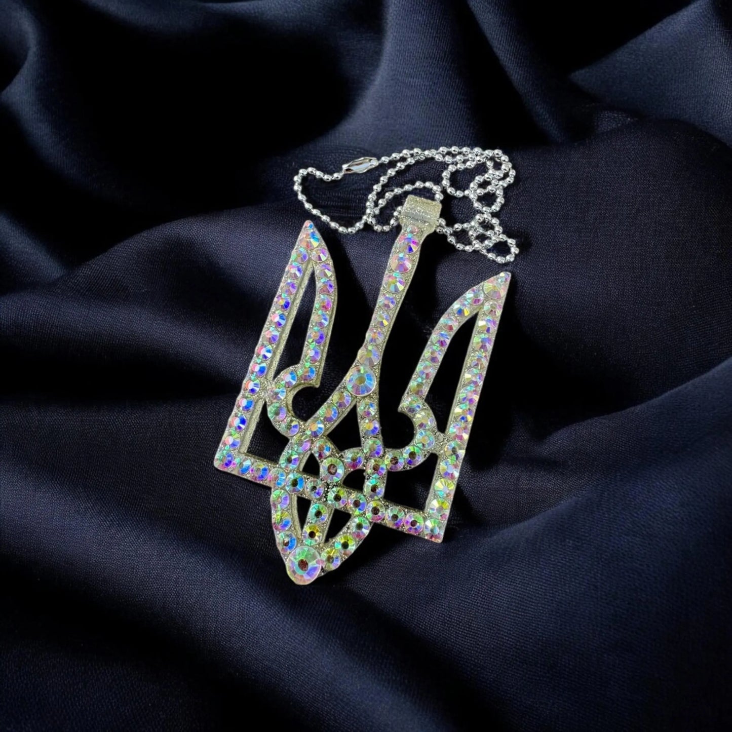 Trident UA Rhinestone Decor Pendant