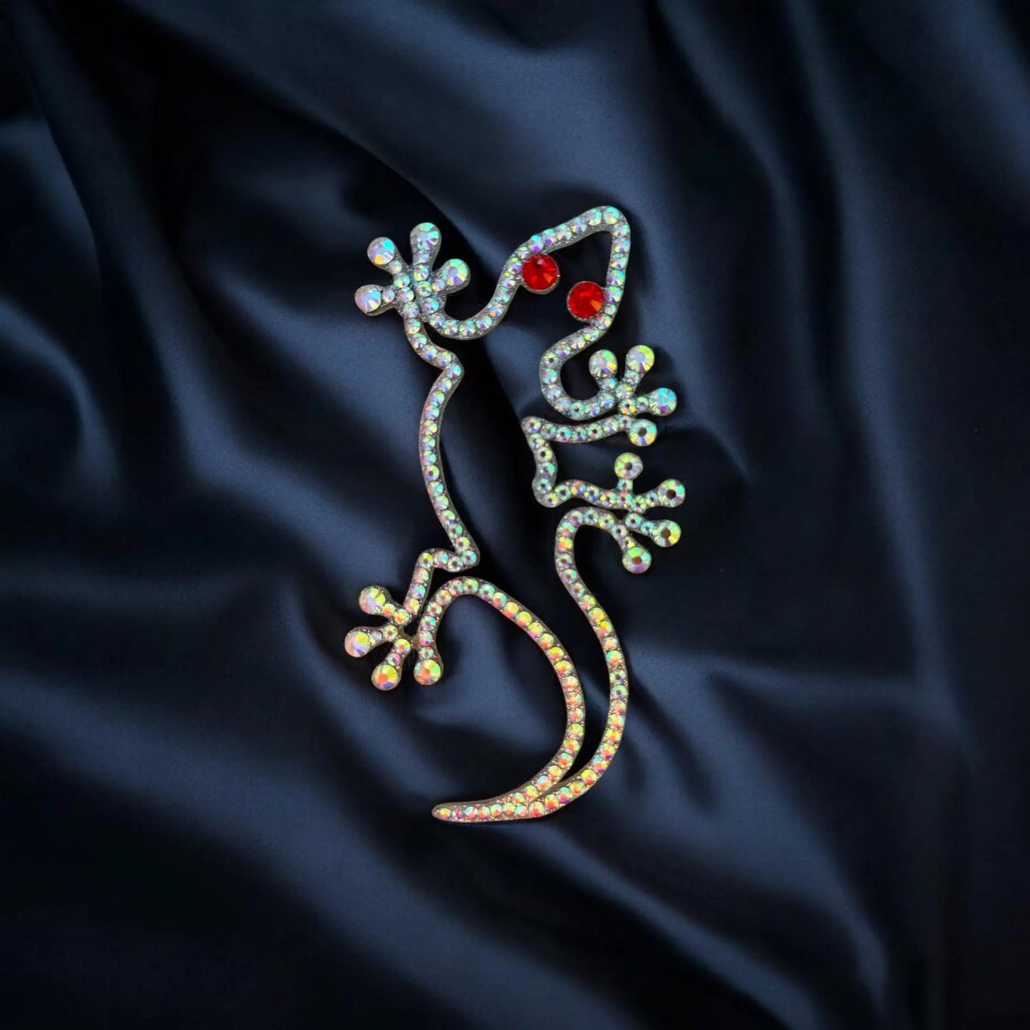 Lizard Rhinestone Decor Magnet